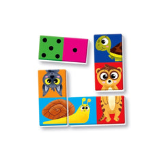 Clementoni - Domino-Zahlen-und-Tiere - Brettspiele