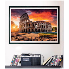 Clementoni Hochwertige Kollektion - Römisches Kolosseum Sonnenuntergang 1000 Teile Puzzle