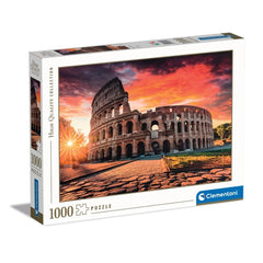 Clementoni Hochwertige Kollektion - Römisches Kolosseum Sonnenuntergang 1000 Teile Puzzle
