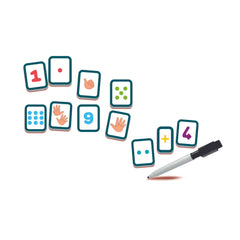 Clementoni - Magnetbuch der Zahlen und Tiere - Lernspielzeug