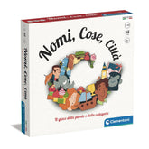 Clementoni - Nomi Cose Città Kartenspiele - Italienische Edition