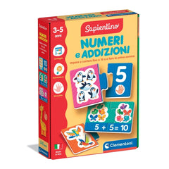 Clementoni - Sapientino-Numeri-und-Additionen - Lernspielzeug