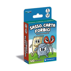Clementoni - Sasso-Carta-Forbici - Card-Games