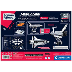 Clementoni Scienza E Gioco Build - Mechanik Nasa Schwimmendes Shuttle
