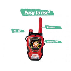 Dickie - Walkie Talkie Fun With Noise Cancellation 2.4 Ghz Outdoor Play Equipment