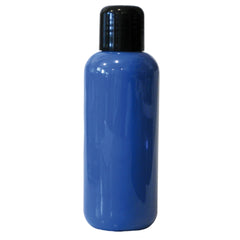 Profi Aqua Liquid Sky Blue professional makeup in a plastic bottle with a cap, centered against a neutral background.