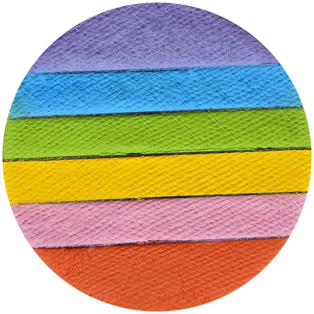 Profi-Aqua-Make-up-Magic-Unicorn in purple, blue, yellow, and orange with a textured cylindrical design and flat base.