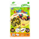 Feuchtmann Creame Mask Set featuring three colorful masks on green packaging with bold text and graphics, quality made in Ger