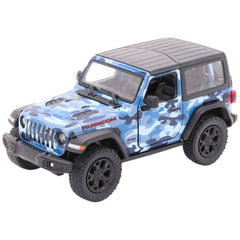 Gollness - Jeep Wrangler Camouflage 2018 Die-Cast Modell 1-34 - 12,5 cm - Spielzeugfahrzeuge