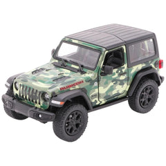 Gollness - Jeep Wrangler Camouflage 2018 Die-Cast Modell 1-34 - 12,5 cm - Spielzeugfahrzeuge