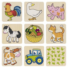 Gollness - Memo-Spiel Farm Ii - Kartenspiele
