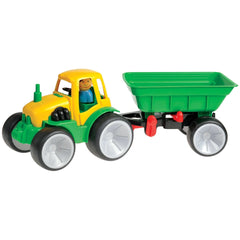 Gowi - Traktor mit Anhänger - Spielzeugfahrzeuge