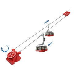 Jagerndorfer - Rote Kronos 2 Gondel Manuell Betrieben 1:32 - Modellbau