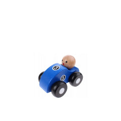 Johntoy - Wooden Cars 4 Assorted In Display - Play Vehicles