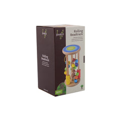 Johntoy - Wooden Rolling Beadtrack - Baby Activity Toys
