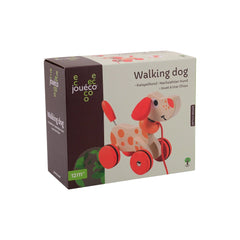 Johntoy - Wooden Wagging Puppy - Push & Pull Toys