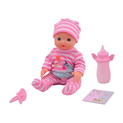 Joueco - Baby-Rose-Drink-Pee-Puppe-Sammelobjekte