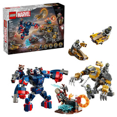 LEGO - Marvel-Avengers-Endgame-Thor-gegen-Chitauri-Action-Spielzeug-Figuren