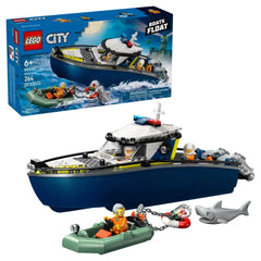 LEGO - Police Boat Chase - Construction Set Toys