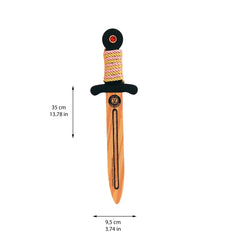 Liontouch - WoodyLion Mini Sword · Gold/Pink - The WoodyLion Line - Pretend Professions & Role Playing