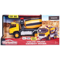Majorette - Volvo-MFX-Zementmischer-Lkw-Spielzeuge