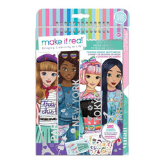 Make It Real - Fashion Design Sketchbook City Style - Arts & Crafts