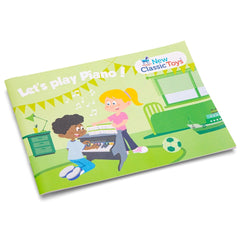 New Classic Toys - Piano - 18 Keys - Black - Musical Instruments