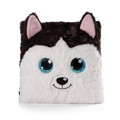NICI - Glubschis-Cushion-Husky-Barkley-Stuffed-Animals