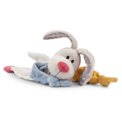 NICI - Guardian Bunny Comforter and Rattle Ring - Baby Activity Toys