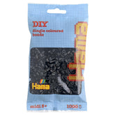 Pet Hama Bügelperlen - Schwarz (018) 1000 Stück.