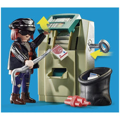 Playmobil City Action Polizei Motorradverfolgung des Geldräubers - 70572