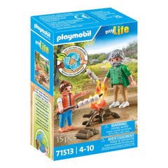 Playmobil Mein Leben Lagerfeuer mit Marshmallows - 71513