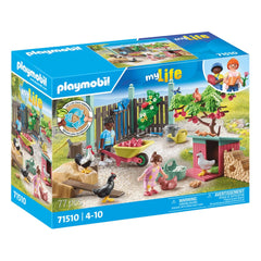 Playmobil Mein Leben Kleine Hühnerfarm Im Garten Des Kleinen Hauses - 71510