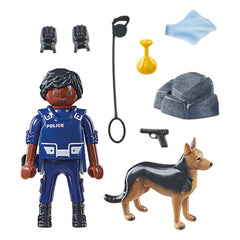 Playmobil Specials Polizeibeamter mit Spürhund - 71162