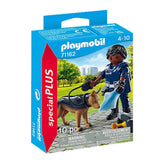 Playmobil Specials Polizeibeamter mit Spürhund - 71162