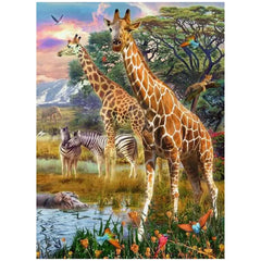 Ravensburger - Colorful Savanna - 150 Pieces - Puzzles