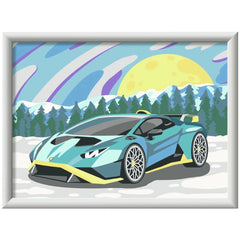 Ravensburger - Creart Blau Lamborghini - Malen nach Zahlen - Kunst & Handwerk