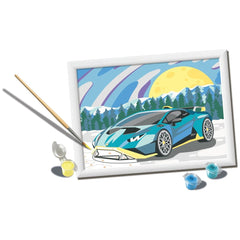 Ravensburger - Creart Blau Lamborghini - Malen nach Zahlen - Kunst & Handwerk