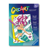 Ravensburger - CreArt-Kreatives-Malbuch-Pferde-Kunst-und-Handwerk