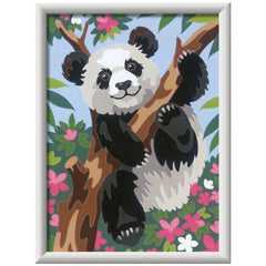 Ravensburger - Creart Verspielter Panda - Malen nach Zahlen - Kunst & Handwerk