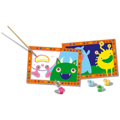 Ravensburger - Creart Lustige Monster - Malen nach Zahlen - Basteln und Kunst