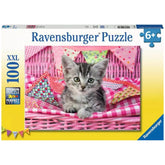 Ravensburger - Cute Kitten - 100 Pieces - Puzzles