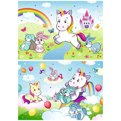 Ravensburger - Fairytale Unicorn - 2x24 Pieces - Puzzles