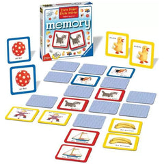 Ravensburger - Erste Bilder - Erste Wörter Memory - Brettspiel - Deutsche Ausgabe