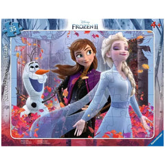 Ravensburger - Frozen - Magische Natur - 35 Teile - Puzzles