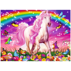 Ravensburger - Pferdetraum Glitter Edition - 100 Teile - Puzzles