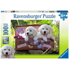 Ravensburger - Labradorwelpen - 100 Teile - Puzzles