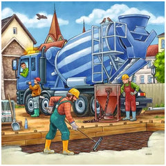Ravensburger - Large Construction Vehicles - 3x49 Pieces - Puzzles