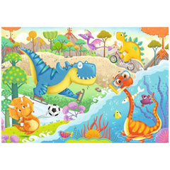 Ravensburger - Meine Lieblingsdinosaurier - 2x12 Teile - Puzzles