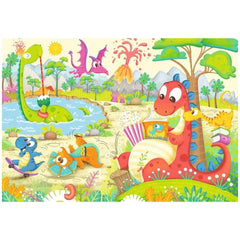 Ravensburger - Meine Lieblingsdinosaurier - 2x12 Teile - Puzzles
